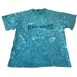 VINTAGE 1992 RARE OCEAN PACIFIC OP Water T SHIRT SIZE LARGE SINGLE STICH
